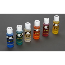 TLR Shock Oil 6Pk, 20,25,30,35,40,45, 2oz